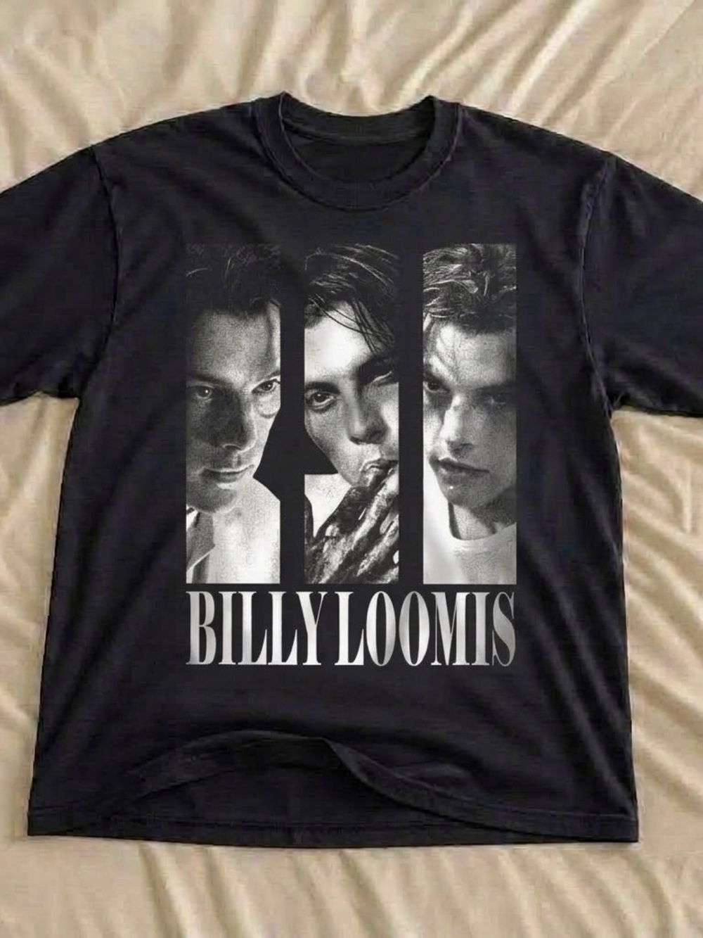 Billy Loomis Scream Shirt, Horror Graphic Tee - Unisex Black